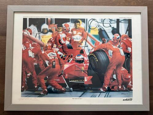 Unieke genummerde F1-kunstprint G. Willem Lubach nr. 244/500, Antiek en Kunst, Kunst | Litho's en Zeefdrukken, Ophalen