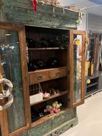 Authentieke Indische Kast, Gebruikt, 100 tot 150 cm, Ophalen of Verzenden, Met lade(s)