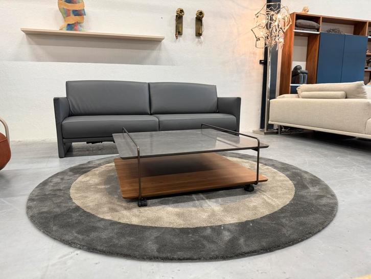 Nieuw Rolf Benz 931 534 Salontafel Noten Natuursteen Tafel, Huis en Inrichting, Tafels | Salontafels, Nieuw, Minder dan 50 cm