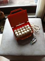 Krullenset 18 stuks in koffertje Blue Air, Ophalen of Verzenden, Zo goed als nieuw, Haarverzorger of -hersteller