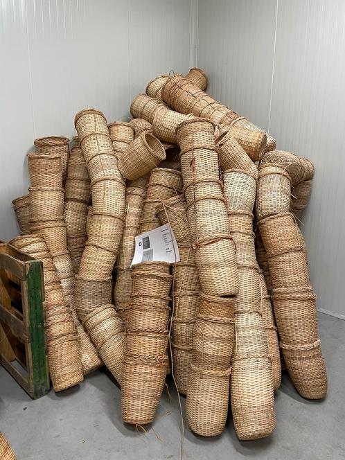 Decoratie manden uit Sierra Leone, Tuin en Terras, Bloempotten, Nieuw, Overige materialen, Binnen, Balkon, Tuin, Minder dan 40 cm