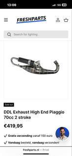 DDL Uitlaat, Fietsen en Brommers, Brommeronderdelen | Scooters, Ophalen, Zo goed als nieuw, Uitlaat, Overige merken