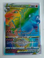 Zeldzame Charizard VSTAR Pokemon Kaart, Ophalen of Verzenden, Zo goed als nieuw, Losse kaart, Foil