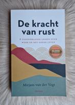 Mirjam van der Vegt - De kracht van rust, Nieuw, Ophalen of Verzenden, Instructieboek, Overige onderwerpen
