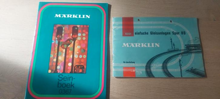 Märklin seinenboek met banenplanboek, Hobby en Vrije tijd, Modeltreinen | H0, Zo goed als nieuw, Wisselstroom, Märklin, Ophalen of Verzenden