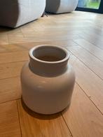 Witte Aardewerk Vaas, Ophalen, Wit, Aardewerk of Porselein, Zo goed als nieuw