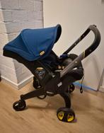 Doona Plus Isofix - Autostoel en Kinderwagen in één!, Zo goed als nieuw, Combiwagen, Verstelbare duwstang, Ophalen