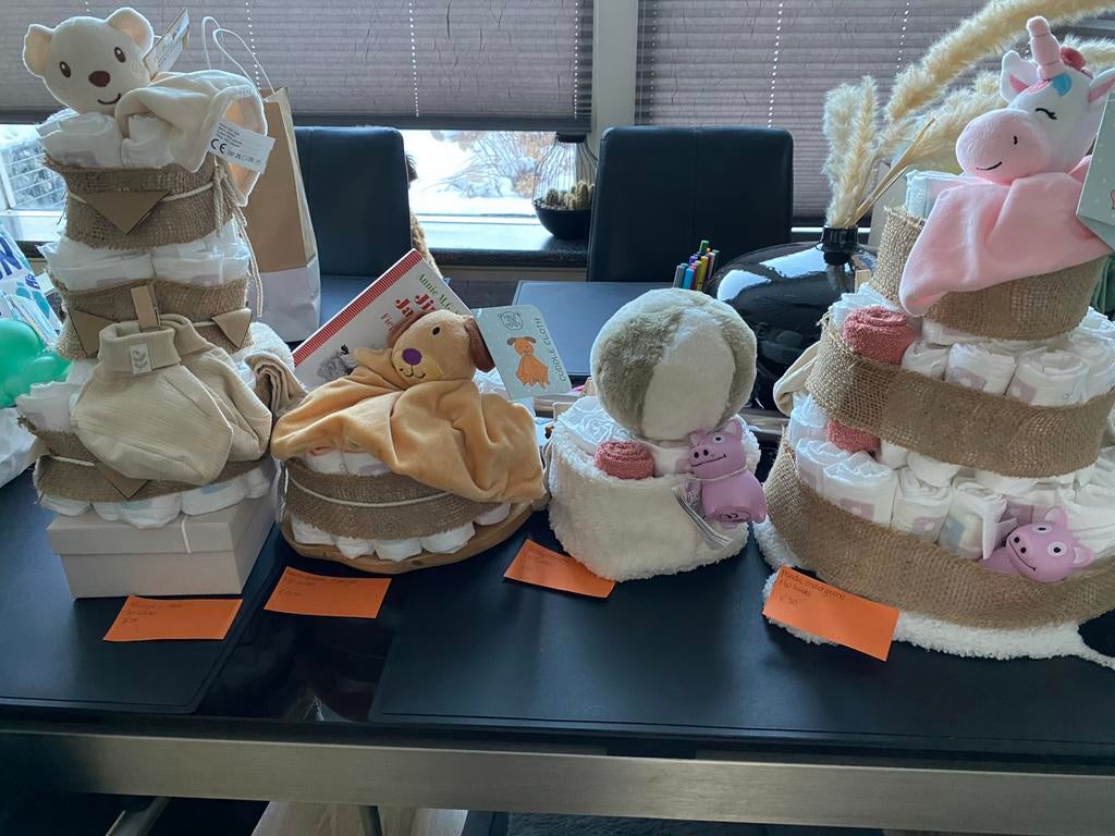 Luiertaart - Perfect Kraamcadeau!, Kinderen en Baby's, Kraamcadeaus en Geboorteborden, Nieuw, Kraamcadeau, Ophalen