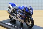 Suzuki GSX-R1000 1:18 blauw Maisto, Hobby en Vrije tijd, Modelauto's | 1:18, Maisto, May Cheong Group France S.A.S., Nieuw, Ophalen of Verzenden