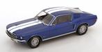 1:18 -  Ford Mustang GT Fastback – 1968 – Blauw Metallic, .., Nieuw, Ophalen of Verzenden, ..