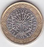 1 euro 2001 Frankrijk, Ophalen of Verzenden, Frankrijk, 1 euro, Losse munt