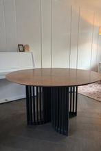 Walnoot houten Eettafel - Gebruikt, Ophalen, Gebruikt, 100 tot 150 cm, Vier personen