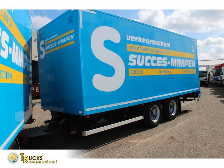 Pacton 2X AXLE + NICE TRAILER (bj 1992), Auto's, Vrachtwagens, Bedrijf, Te koop, Aanhangers en Opleggers, Overige brandstoffen