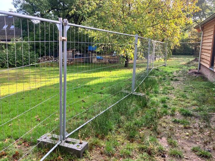 Bouwhekken compleet 15x, Doe-het-zelf en Verbouw, Overige Doe-het-zelf en Verbouw, Zo goed als nieuw, Ophalen
