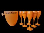 Veuve Clicquot Glazen & Wijnkoeler - Nieuw!, Huis en Inrichting, Nieuw, Ophalen of Verzenden, Effen, Overige materialen