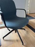 Langfjall bureaustoel blauwgrijs ikea, Huis en Inrichting, Bureaustoelen, Ophalen, Zo goed als nieuw, Zwart