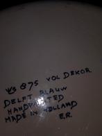 Delfts Blauw Bord - Handgeschilderd, Antiek en Kunst, Ophalen of Verzenden