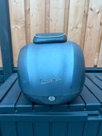 Vespa ropkoffer mat grijs compleet met 2 sleutels, Ophalen of Verzenden, Zo goed als nieuw