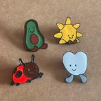 4 verschillende jellycat enamel pins, Verzenden, Nieuw, Dier of Natuur, Speldje of Pin