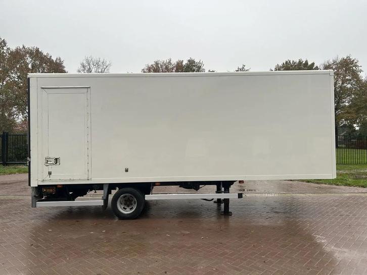 VELDHUIZEN Be oplegger 5.5 ton met laadklep 750 kg, Auto's, Vrachtwagens, Bedrijf, Te koop, Aanhangers en Opleggers, Overige brandstoffen