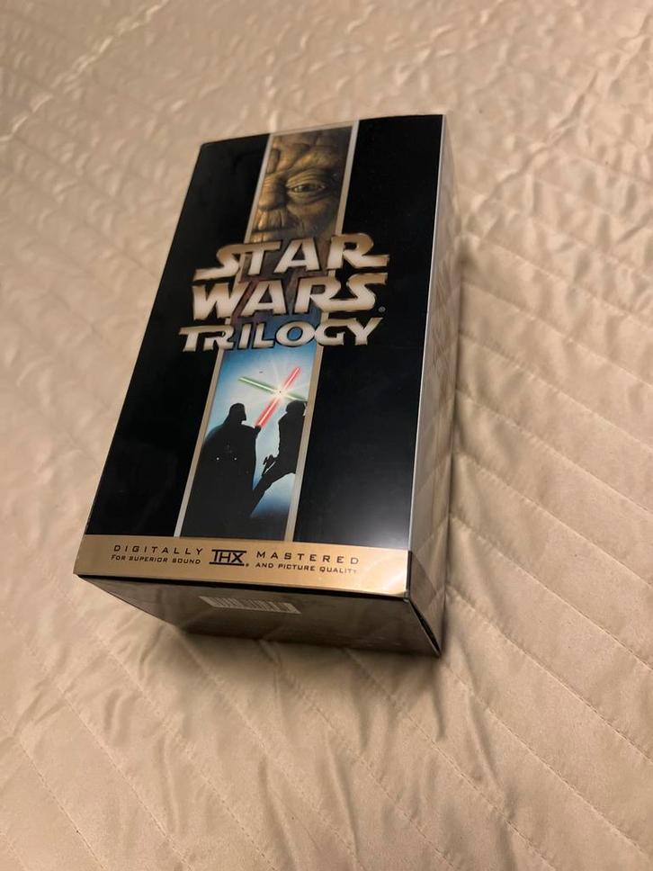 Star Wars Trilogy VHS - Zeldzame Editie!, Cd's en Dvd's, VHS | Film, Zo goed als nieuw, Science Fiction en Fantasy, Alle leeftijden