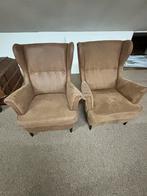 Strandmon IKEA fauteuils., Huis en Inrichting, Fauteuils, Ophalen, 75 tot 100 cm, Zo goed als nieuw, Stof