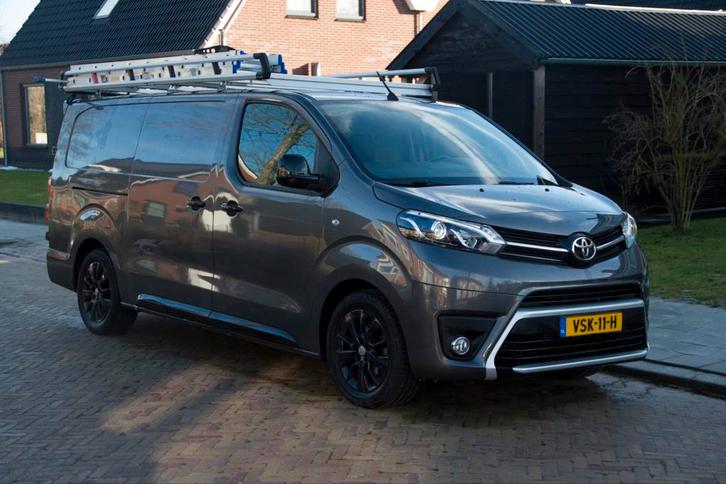 Toyota Proace Worker 2.0 D-4d 177pk S&S Aut 2022 Grijs, Auto's, Bestelauto's, Particulier, ABS, Achteruitrijcamera, Airbags, Airconditioning