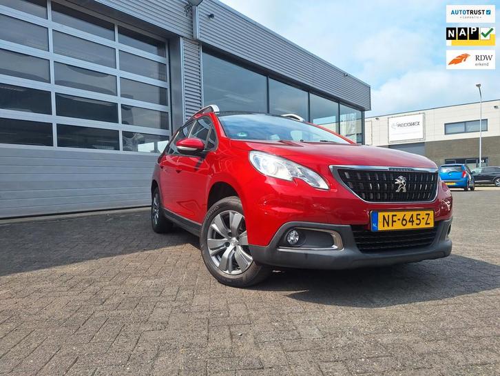 Peugeot 2008 1.2 PureTech Blue Lion/Trekhaak*Airco*Cv*Cruise, Auto's, Peugeot, Bedrijf, Te koop, ABS, Airbags, Airconditioning