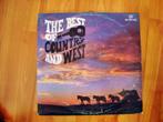 LP:THE BEST OF COUNTRY AND WEST-(1975), Cd's en Dvd's, Vinyl | Country en Western, Ophalen of Verzenden, Gebruikt, 12 inch