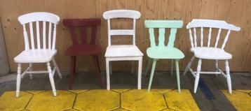Stoelen, set van 5 beschikbaar voor biedingen