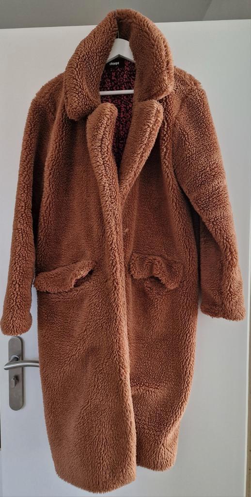 Teddy jas v Eksept, maat L, Kleding | Dames, Jassen | Winter, Gedragen, Bruin, Ophalen of Verzenden
