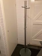 Metalen kapstok met glazen voet - zware kwaliteit, Huis en Inrichting, Ophalen, Gebruikt, Metaal, Staande kapstok