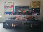 5 maal verstappen 1:18 / 4 maal helm 1:2, Verzamelen, Ophalen of Verzenden, Zo goed als nieuw, Formule 1