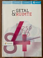 Uitwerkingen Getal & Ruimte 4 VMBO-KGT - Wiskunde Boek, Ophalen of Verzenden, Zo goed als nieuw, VMBO, Wiskunde A