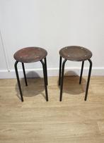 Stel vintage krukjes Eromes, Huis en Inrichting, Ophalen of Verzenden, Gebruikt, Hout