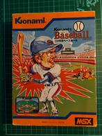 MSX Konami's Baseball RC724 Compleet in Doos, Gebruikt, 1 speler, Eén computer, Ophalen of Verzenden