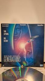 Star Trek Generations Laserdisc, Ophalen of Verzenden, Zo goed als nieuw, 12 inch