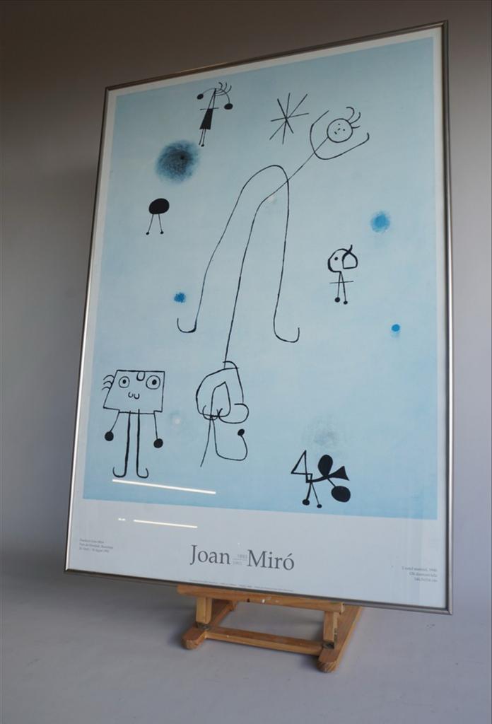 Joan Miró Poster - Fundació Barcelona, Antiek en Kunst, Kunst | Overige Kunst, Ophalen