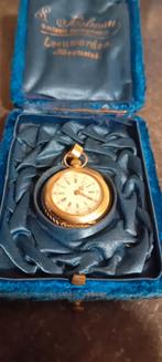 Gouden 14 karaats zakhorloge, Sieraden, Tassen en Uiterlijk, Horloges | Antiek, Ophalen of Verzenden, Goud, Overige merken