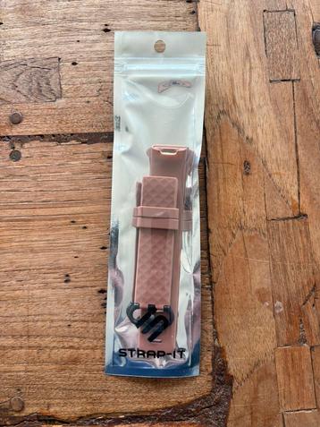Strap-it Siliconen bandje - Fitbit Charge 3 / 4 - bruin beschikbaar voor biedingen