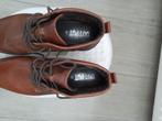 LEREN HEREN SCHOENEN, Out put, Bruin, Ophalen of Verzenden, Zo goed als nieuw