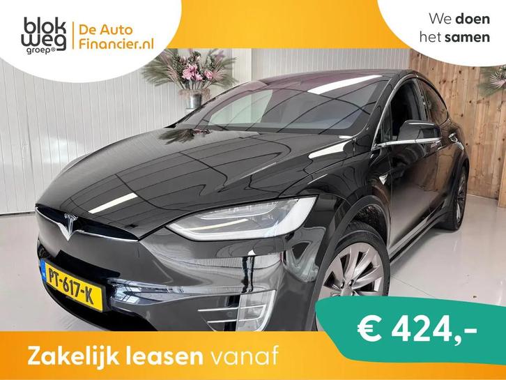 Tesla Model X 75D Base 6 persoons, nap nl auto € 24.950,00, Auto's, Tesla, Bedrijf, Lease, Financial lease, Model X, ABS, Achteruitrijcamera