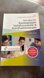 Introductie basisbegrippen bedrijfseconomie & bedrijfsadmini, Gelezen, Ophalen of Verzenden, Management, A.W.W. Heezen