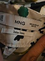 MNG Wijde Broek Maat 44 met Zakken en Ceintuur, Ophalen of Verzenden, Maat 42/44 (L), Zwart, Lang