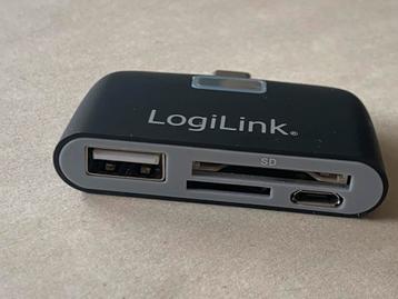 LogiLink Usb-c Hub - geheugenkaartlezer