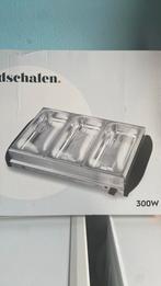 Buffet warmhoudschalen – 3 vakken | Zo goed als nieuw, Ophalen of Verzenden, Zo goed als nieuw