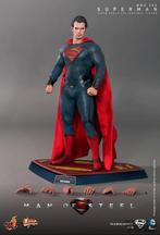 Hot toys superman man of steel deluxe, Ophalen of Verzenden, Zo goed als nieuw, Actiefiguur of Pop