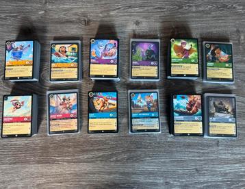 Disney Lorcana bijna complete set 6 Azerite Sea + veel extra beschikbaar voor biedingen