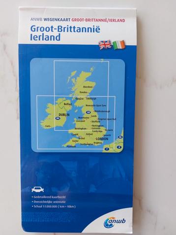ANWB*Wegenkaart Groot-Brittannië/Ierland 1. Groot-Brittannië beschikbaar voor biedingen