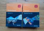 2 delige set woordenboeken
Nederlands Spaans
Spaans Nederlan, Boeken, Woordenboeken, Ophalen of Verzenden, Zo goed als nieuw, Prisma of Spectrum